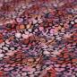 Preview: Baumwolljersey Animalprint Flecken rosa rot orange – FVJ
